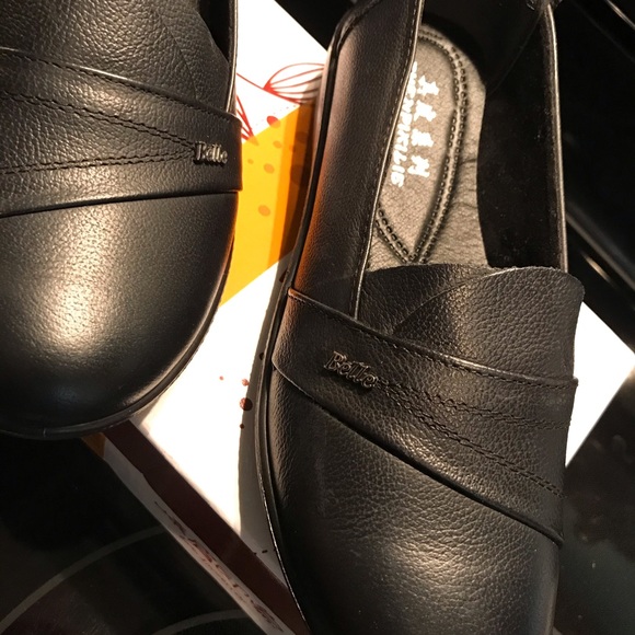 Black Slip On Loafers-Non Slip-NWT-Size 6-NWT - Picture 2 of 8